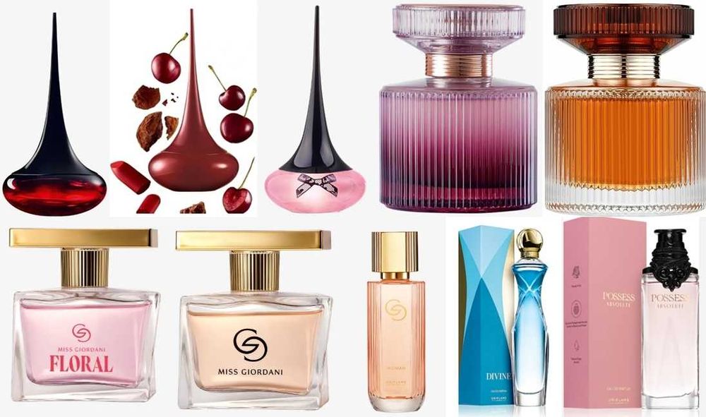 Дамски тоалетни води и парфюми от Avon, Oriflame