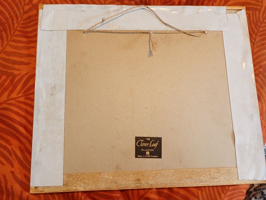 Tablou vintage fabricat in Marea Britanie
