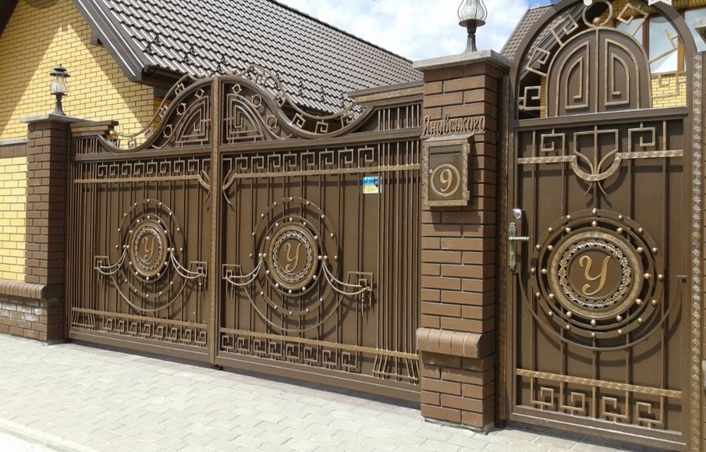 Кузнец, кованые изделия, ворота, решётки