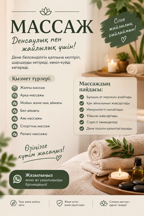 Денсаулық массажы