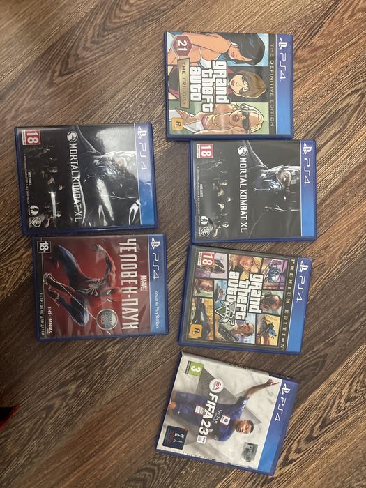 Игры на пс 4 продам