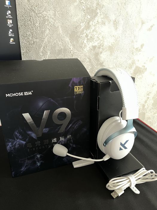 Игровые наушники Mchose v9 pro Wireless