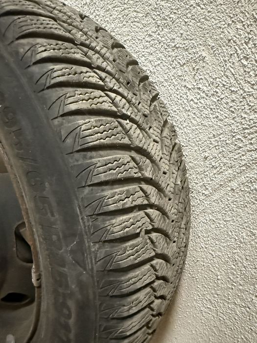 Железни джанти 15" със зимни гуми 195/65/15
