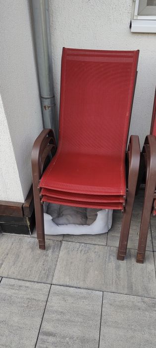 Set 6 scaune terasă+huse