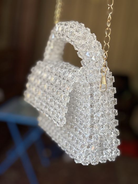 Сумка из бусин ручной работы