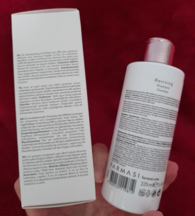 Ofertă Farmasi‼️Şampon cu Usturoi împotriva căderii părului