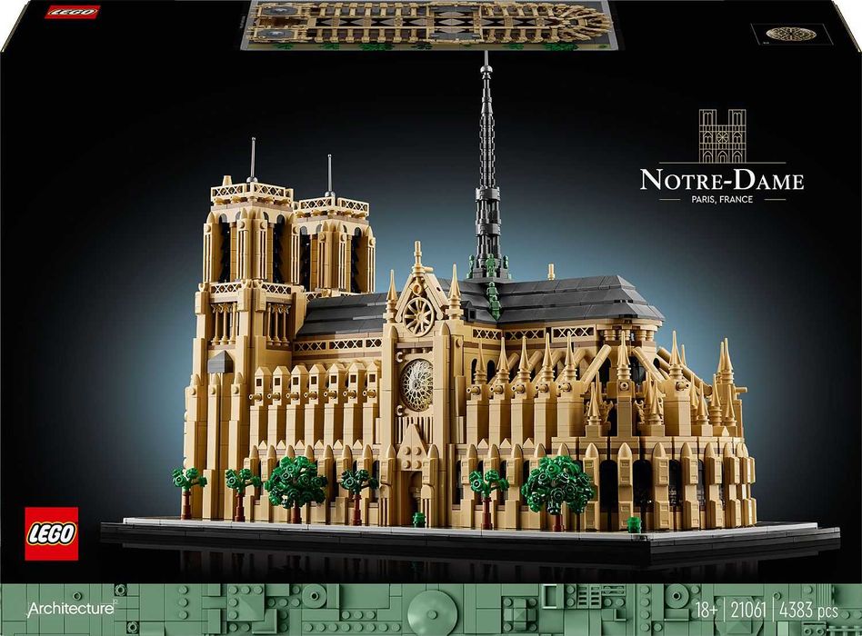LEGO Architecture 21061 Катедралата Нотр Дам