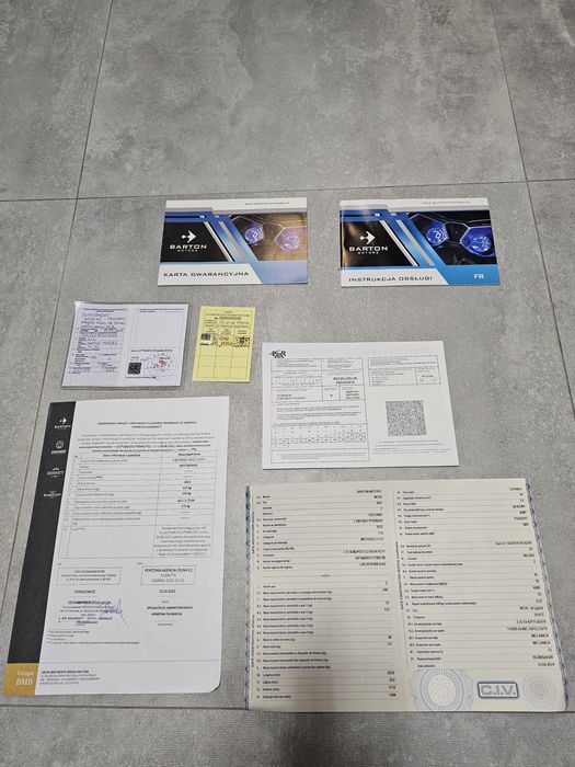 Motocicletă Barton volcano 50cc