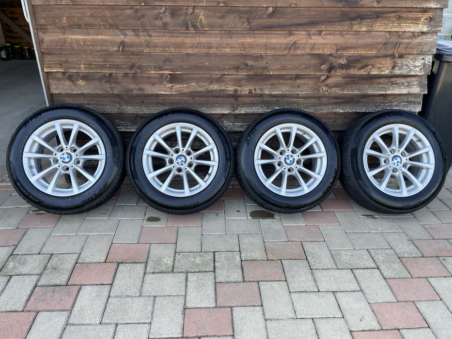 Jante BMW V-Spoke 390 + anvelope iarna 205/60 R16 DOT 2024