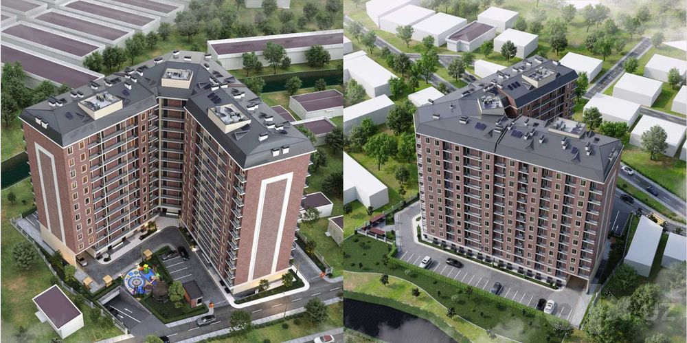 Продаётся 48,3м² 1ком 7этаж первоночальный взнос 80млн срок расс 32мес