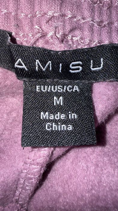 Спортен дамски панталон в лилаво размер M