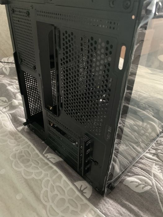 Корпус аквариум + 3 кулера id cooling