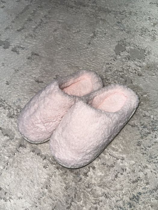 Домашние тапочки розовые