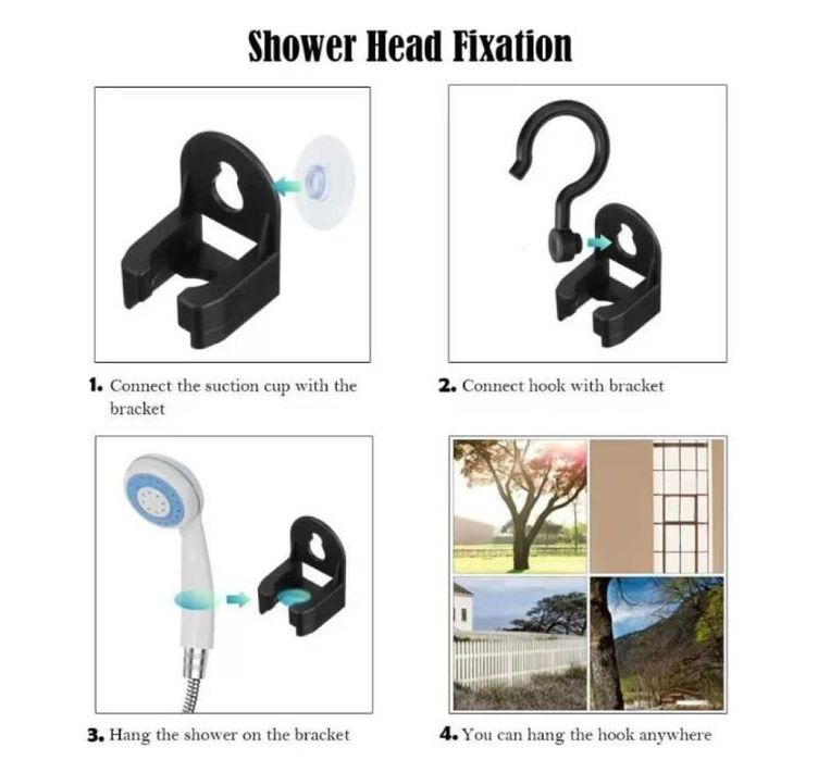 Преносим душ за къмпинг