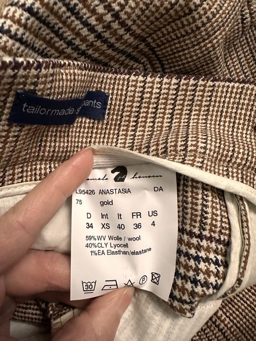 Pantaloni lana, Pamela Henson, marime S, noi