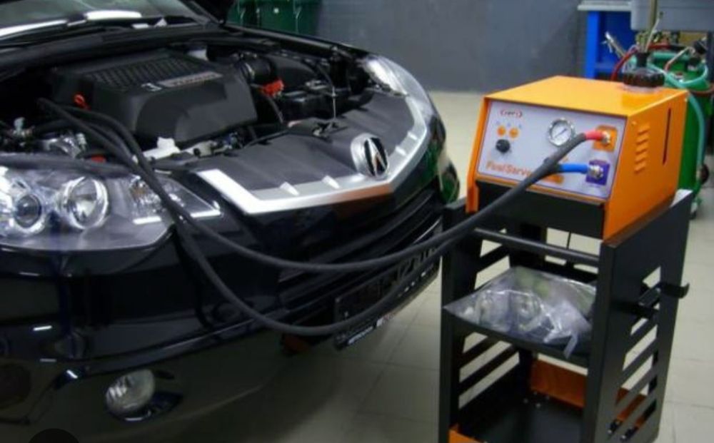 Прочистка печки на аппарате