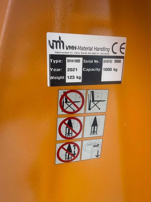 Transpaleta manuala Still SHW1000, 1 Tona, An 2021