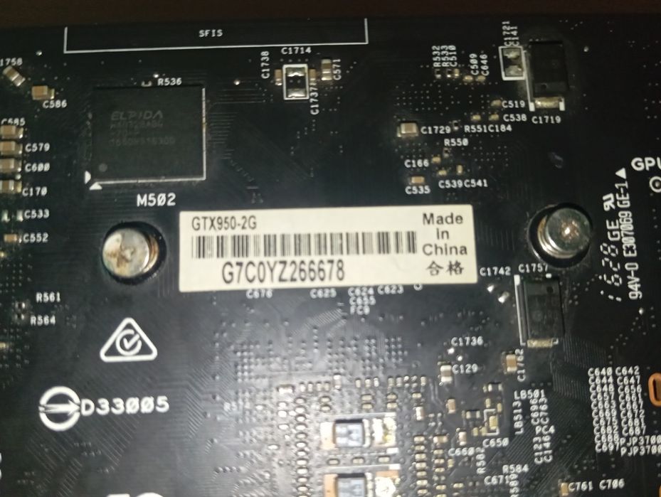 Продам GTX950-2Gb