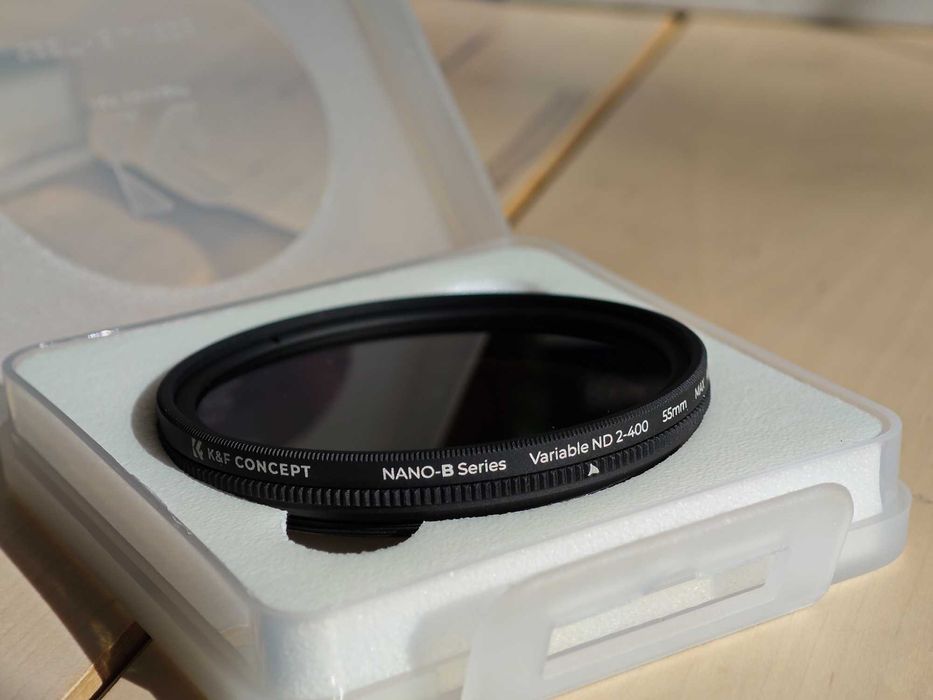 Sony E 18-135mm f/3.5-5.6 OSS ЗАЕДНО С ФИЛТЪР Nano B ND 2-400