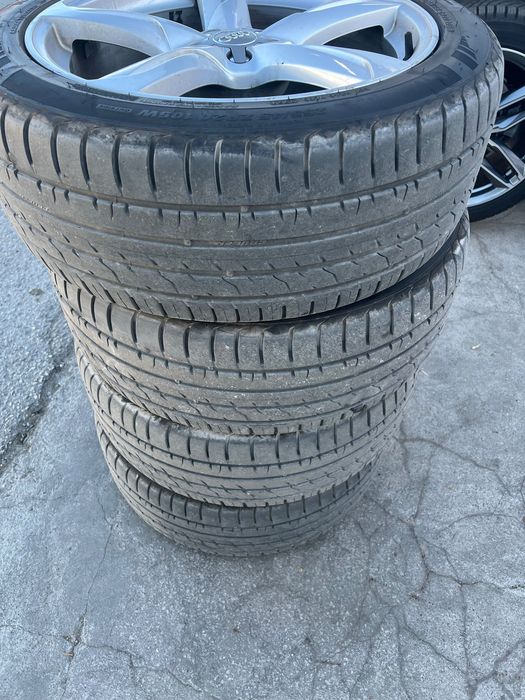 Оригинални джанти Audi 20’ + летни гуми Kumho