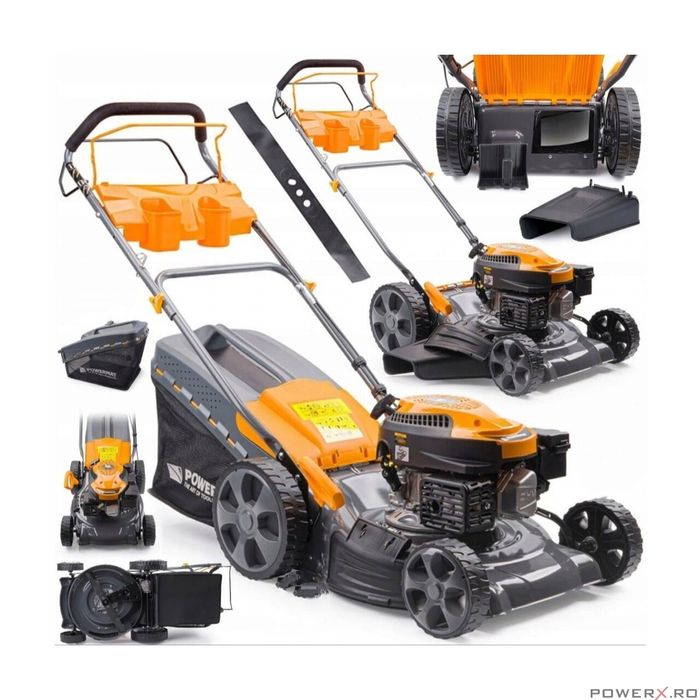 Masina de tuns iarba pe benzina 6CP, Powermat