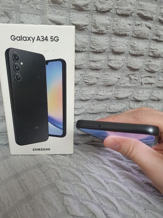 Srochna Sotiladi Samsung Galaxy A34 5G 8+8/256GB Original Karobka Bor