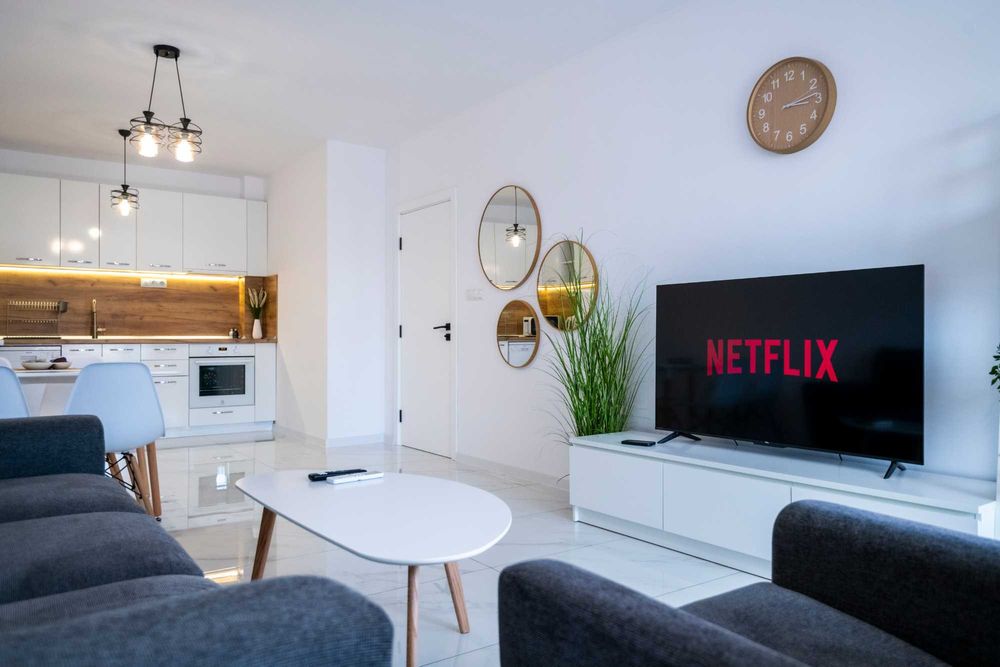 Двустаен апартамент за нощувки Panagyurishte Apartment | Топ локация | Ритейл парк Панагюрище | Близо до Уни Хоспитал