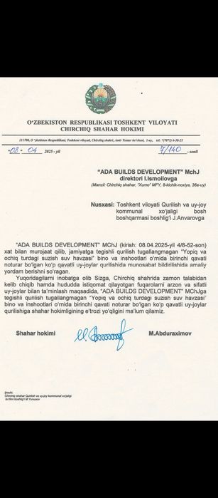 Navastroyka dom sotiladi