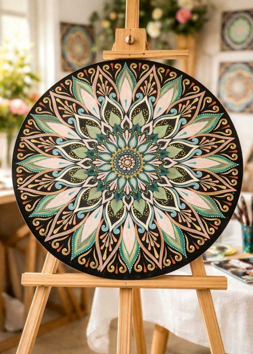 Ръчно рисувана мандала