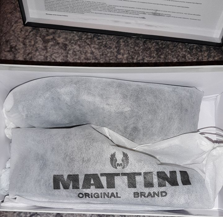 Стильные кожанные кеды MATTINI