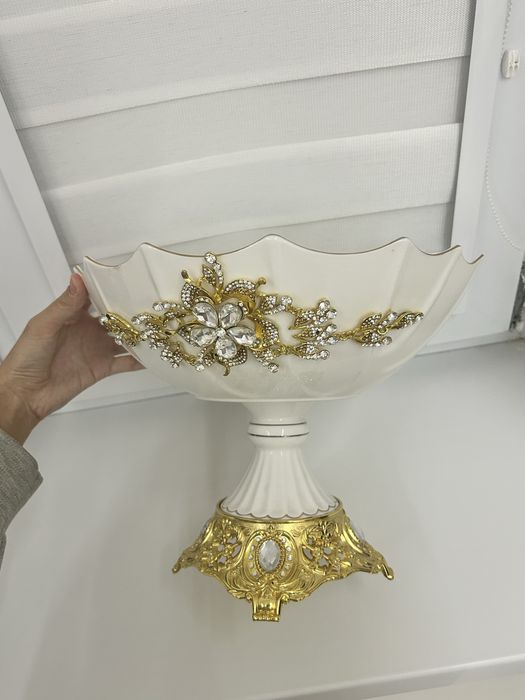 Набор посуд, фруктовница, 2 конфетницы, 3 посуды