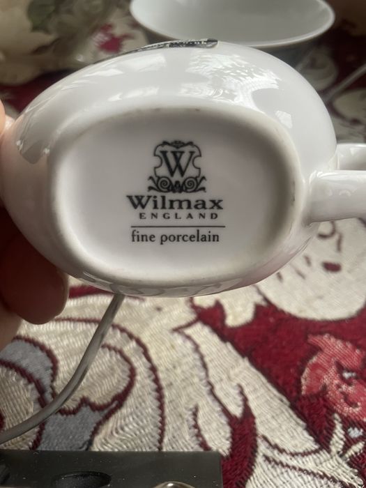 Соусник Wilmax England | Белый фарфор | Оригинал