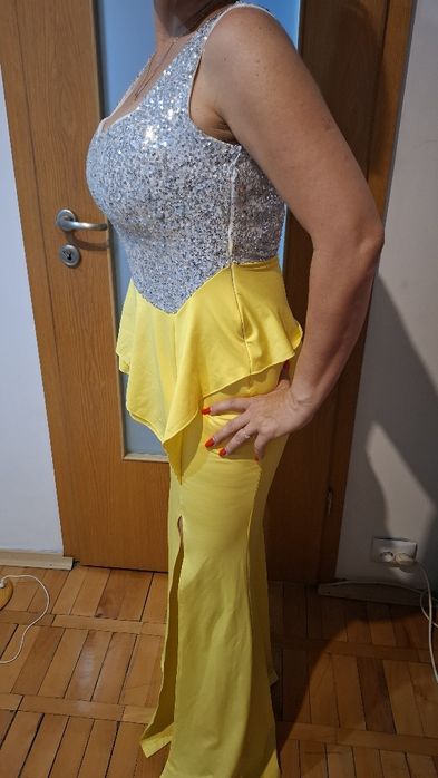 Rochie de Gală galbena