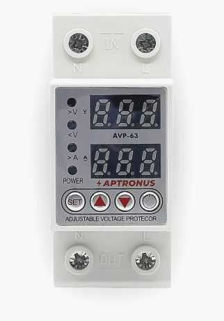 Реле напряжения AVP-63 с защитой от перегрузки
