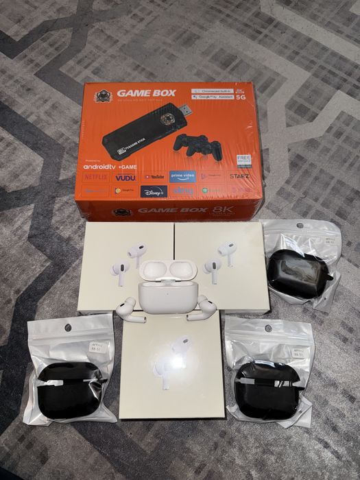 Продам срочно!!! Айрподс 2про и приставка!