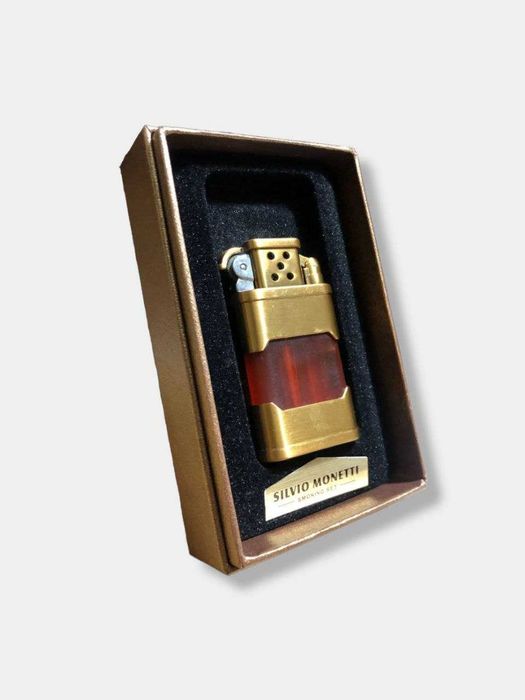 зажигалка новый оптом брент Современная зажигалка газовая золотой