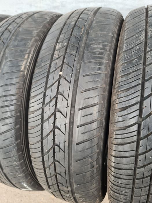 4 бр. летни гуми 155/65/14 Falken DOT 2911 2x5 mm 2x4 mm