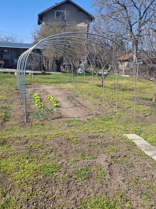 Парник / оранжерия 3×7 м поликарбонат – конструкция, разглобен, използван