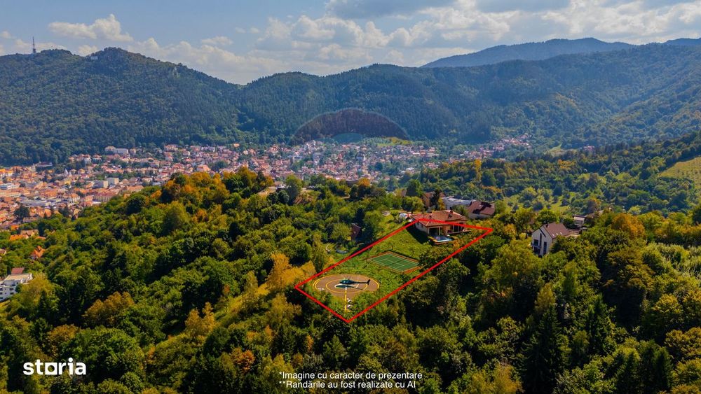 COMISION 0% Teren 2700mp / Strada Coltul Putinarilor/Poiana Brașov