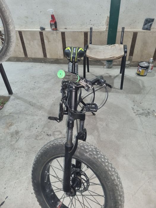 BONVI Fat Bike | Qalin Shinali Velosiped (Disk Tormoz) Sotiladi