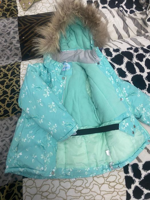Пуховик на рост 116