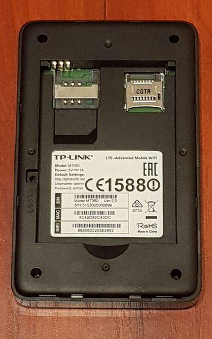 Router portabil 3G/4G LTE TP-LINK M7350