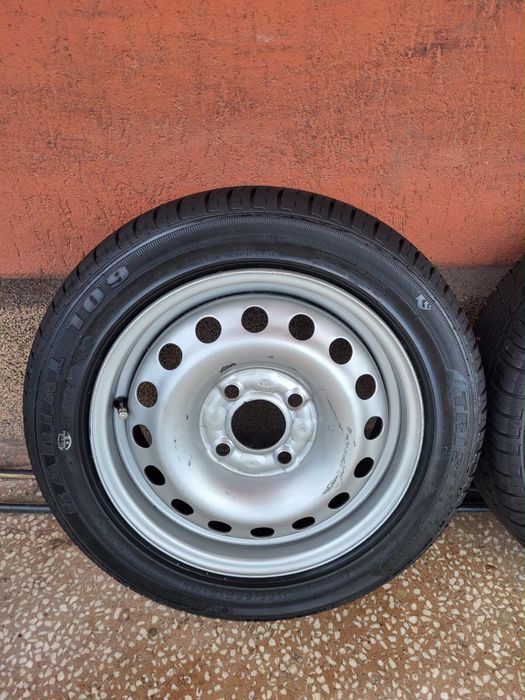 Set 4 jante tabla 13” 4x100 ET36 cu anvelope NOI 165/55R13
