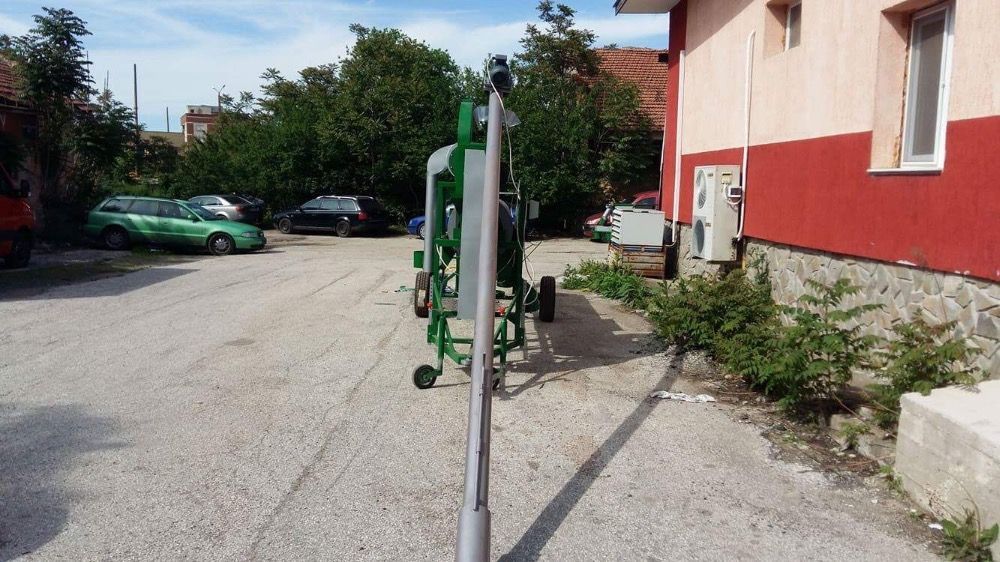 Машина за семечистене и обеззаразяване