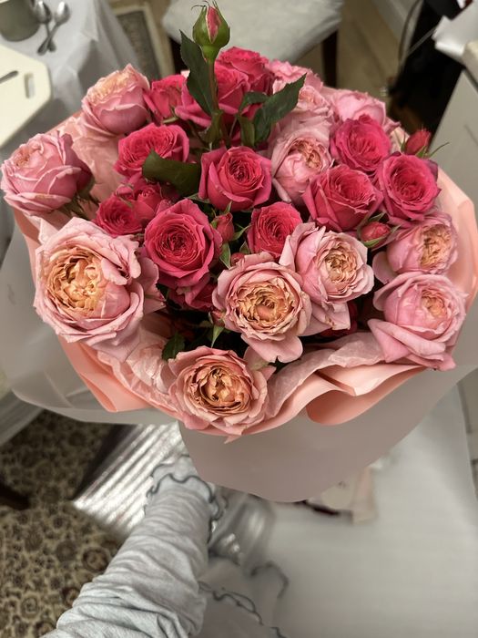 Цветы букеты подаренные