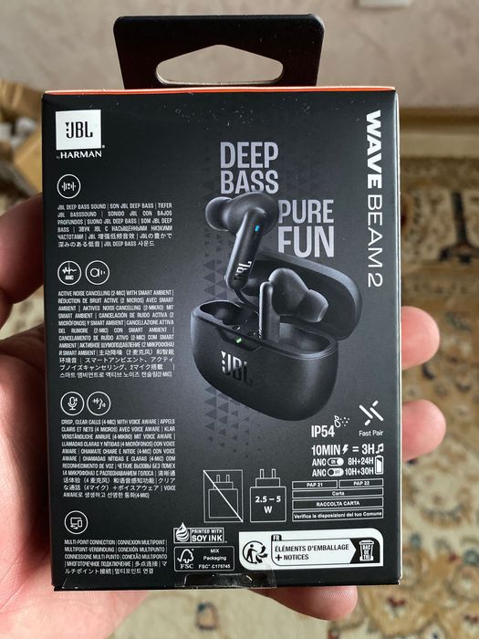 Наушник jbl wave beam 2