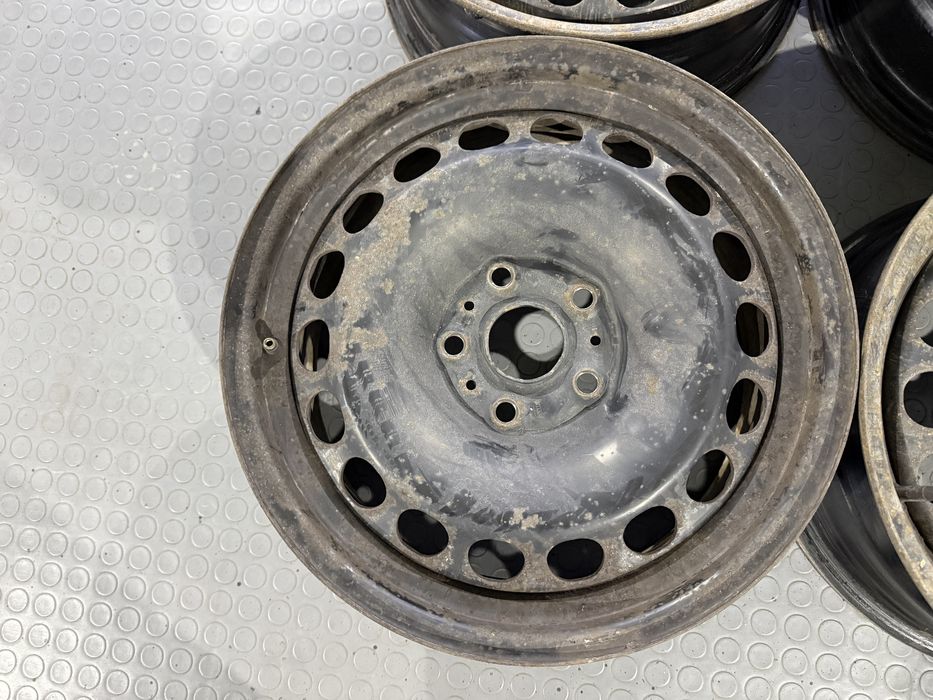 46р. Железни 16" Джанти 5х112 за -VW/AUDI/SKODA/VAG-6.5Jx16H2, ET33