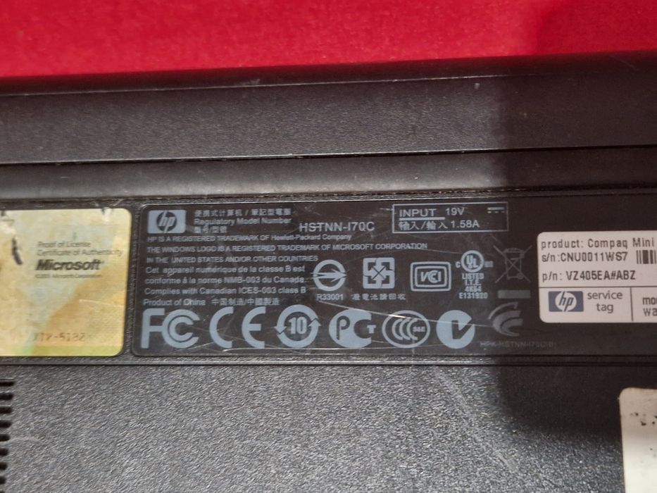 Laptop pentru piese sau colecție