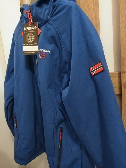 Geaca Geographical Norway Platinum Albastru