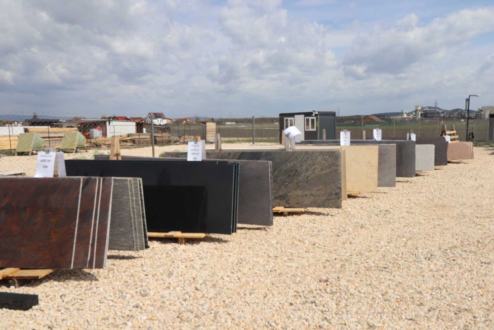 Blaturi din granit și marmură. Bucătărie, lavoar, polițe, masă.